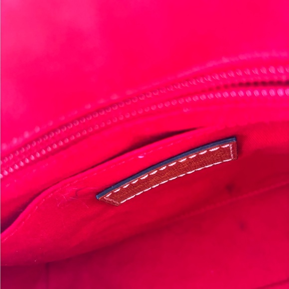 Dooney & Bourke Saffiano Leather Small Satchel/Crossbody Bag - Picture 10 of 11